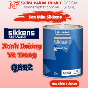 Sơn Sikkens Xanh Dương Ve Trong Mã Q652 Lon 1 Lít