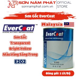 Sơn Evercoat Transparent Bright Yellow - Màu Vàng Sáng Trong - Mã E202