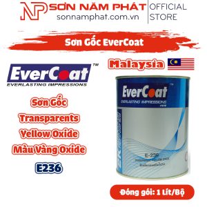 Sơn Evercoat Transparents Yellow Oxide - Màu Vàng Oxide - Mã E236