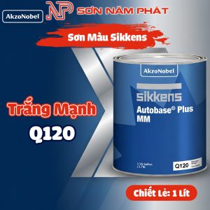 Sơn Sikkens Trắng Mạnh Q120 Lon 1 Lít