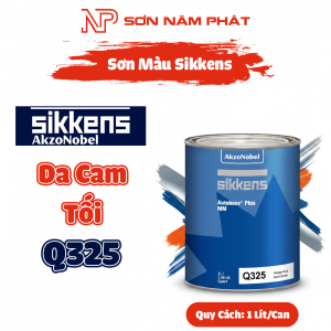 Sơn Sikkens Màu Da Cam Tối Mã Q325 Lon 1 Lít