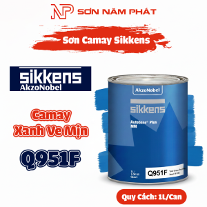 Sơn Camay Xanh Ve Mịn Sikkens Akzo Nobel Mã Q951F Lon 1 Lít