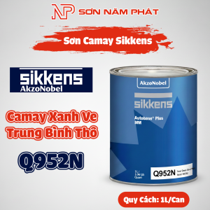 Sơn Camay Xanh Ve Trung Bình Thô Sikkens Akzo Nobel Mã Q952N Lon 1 Lít