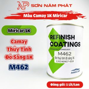Camay 1K Miricar M462 Màu Thủy Tinh Đỏ Sáng