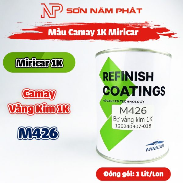 Camay 1K Miricar M426 Màu Vàng Kim