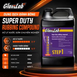 Dung Dịch Đánh Bóng Bước 1 Super Duty Rubbing Compound GlanzLab 05022 (1GAL / 4900G)