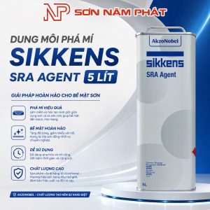 Dung Môi Phá Mí Sikkens Thinner SRA Agent Chính Hãng 5 Lít