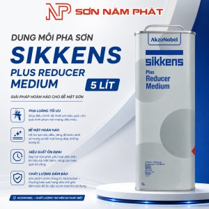 Dung Môi Pha Sơn Sikkens Plus Reducer Medium Chính Hãng – Can 5 Lít