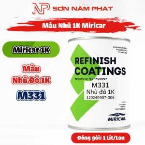 Sơn Nhũ 1K Miricar M331 Màu Nhũ Đỏ