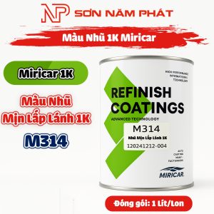Sơn Nhũ 1K Miricar M314 Màu Nhũ Mịn Lấp Lánh