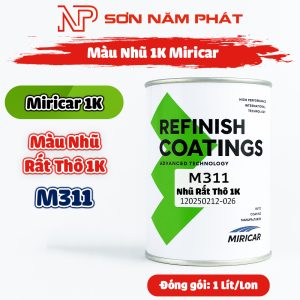 Sơn Nhũ 1K Miricar M311 Màu Nhũ Rất Thô