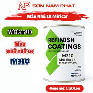 Sơn Nhũ 1K Miricar M310 Màu Nhũ Thô