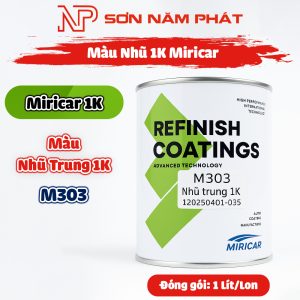 Sơn Nhũ 1K Miricar M303 Màu Nhũ Trung