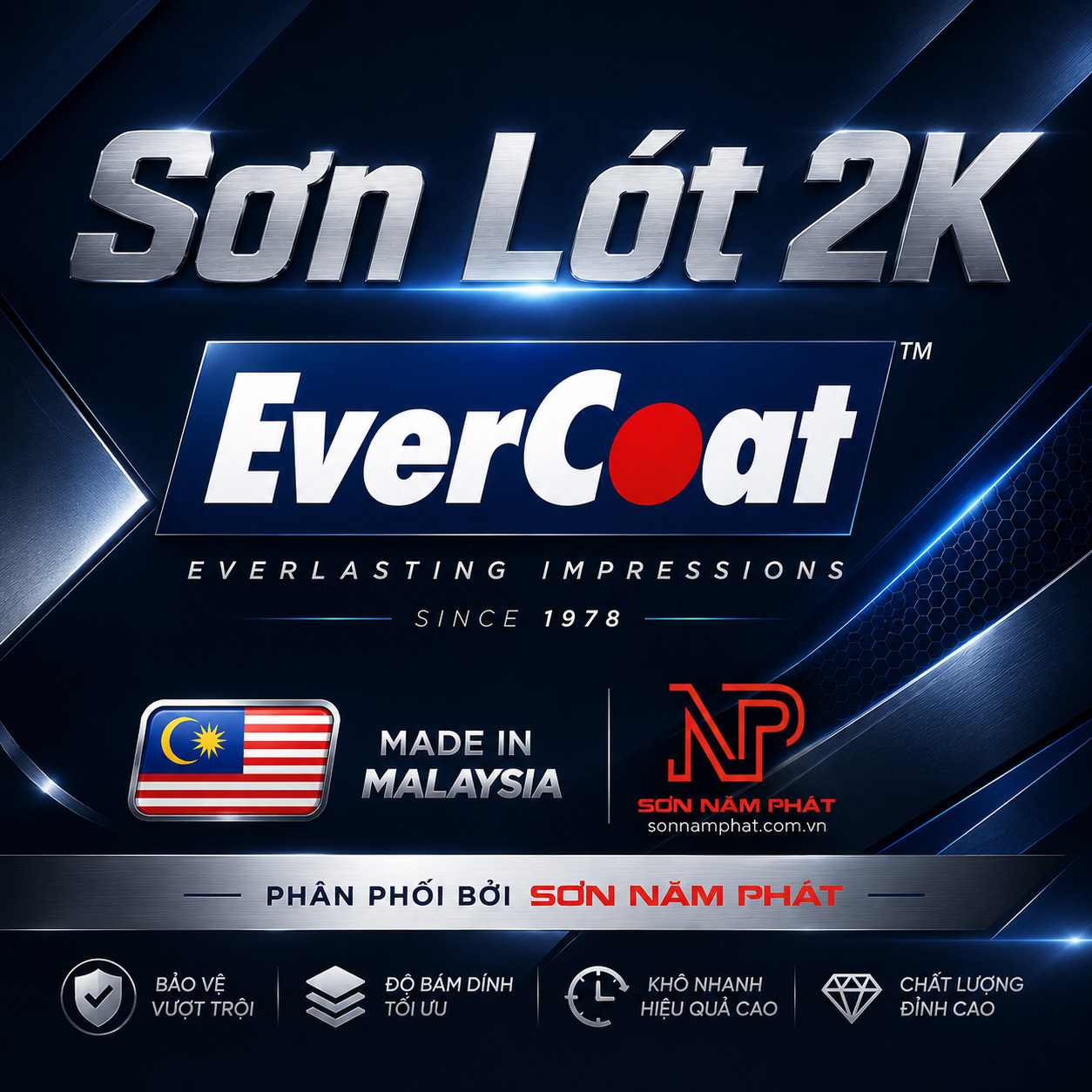 Sơn Lót 2K Evercoat Malaysia