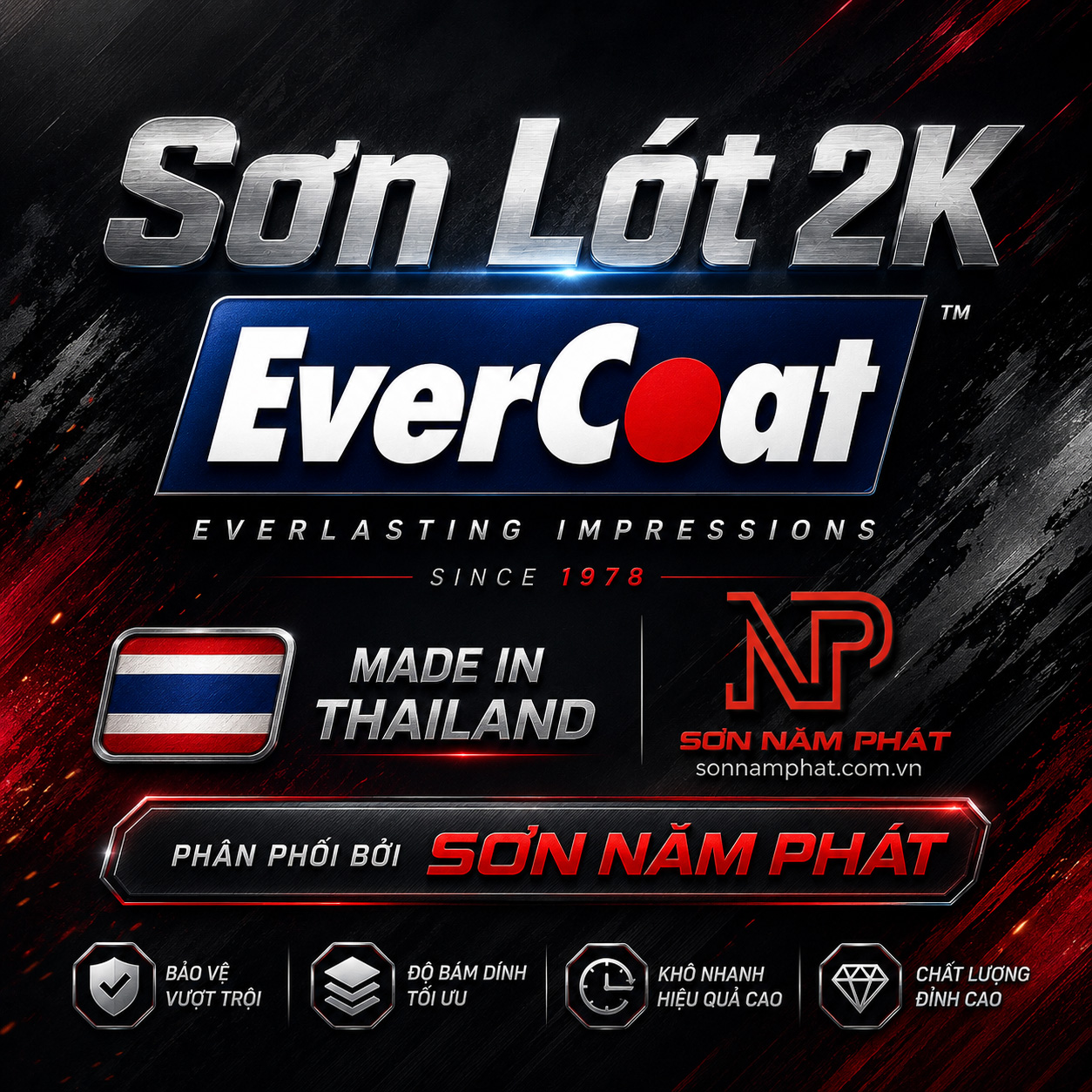 Sơn Lót 2K Evercoat Thailand