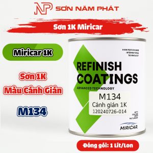 Sơn 1K Miricar M134 Màu Cánh Gián