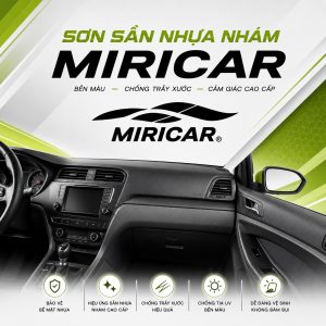 Sơn Nhựa Nhám Miricar