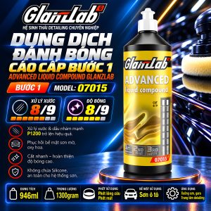 Dung Dịch Đánh Bóng Cao Cấp Bước 1 – Advanced Liquid Compound Glanzlab Model 07015 (946ml) | Thay Thế Farecla AG3