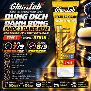 Dung Dịch Đánh Bóng Bước 1 Dạng Kem – Regular Grade Paste Compound Glanzlab Model 07018 (400G) | Thay Thế Farecla G3 Regular Grade