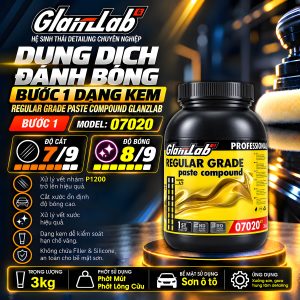 Dung Dịch Đánh Bóng Bước 1 Dạng Kem – Regular Grade Paste Compound Glanzlab Model 07020 (3Kg) | Thay Thế Farecla G3 Regular Grade