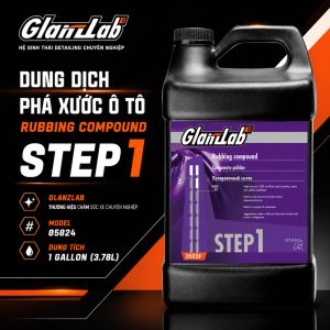 Dung Dịch Phá Xước Ô Tô GlanzLab Rubbing Compound 05024 1 Gallon
