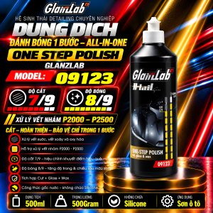 Dung Dịch Đánh Bóng 1 Bước – One Step Polish GlanzLab 09123 500ml | Thay Thế Menzerna One Step Polish 3 in 1