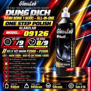 Dung Dịch Đánh Bóng 1 Bước – One Step Polish GlanzLab 09126 946ml – 945g | Thay Thế Menzerna One Step Polish 3 in 1